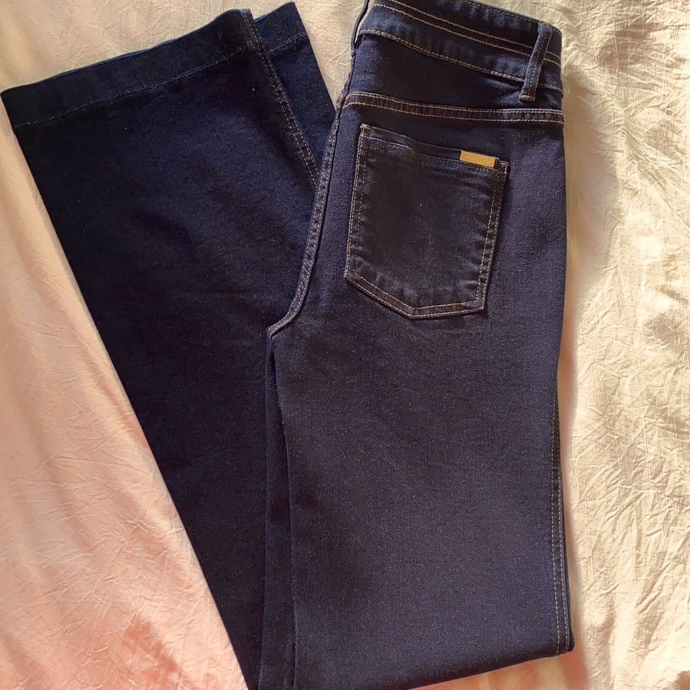 High rise Trouser bootleg-flare